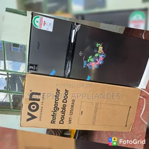 Von 125L Direct Cool Double Door Fridge