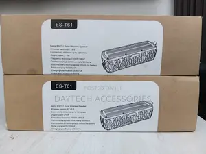 The ES-T61 Solar Wireless Speaker Portable Bluetooth 5.0.