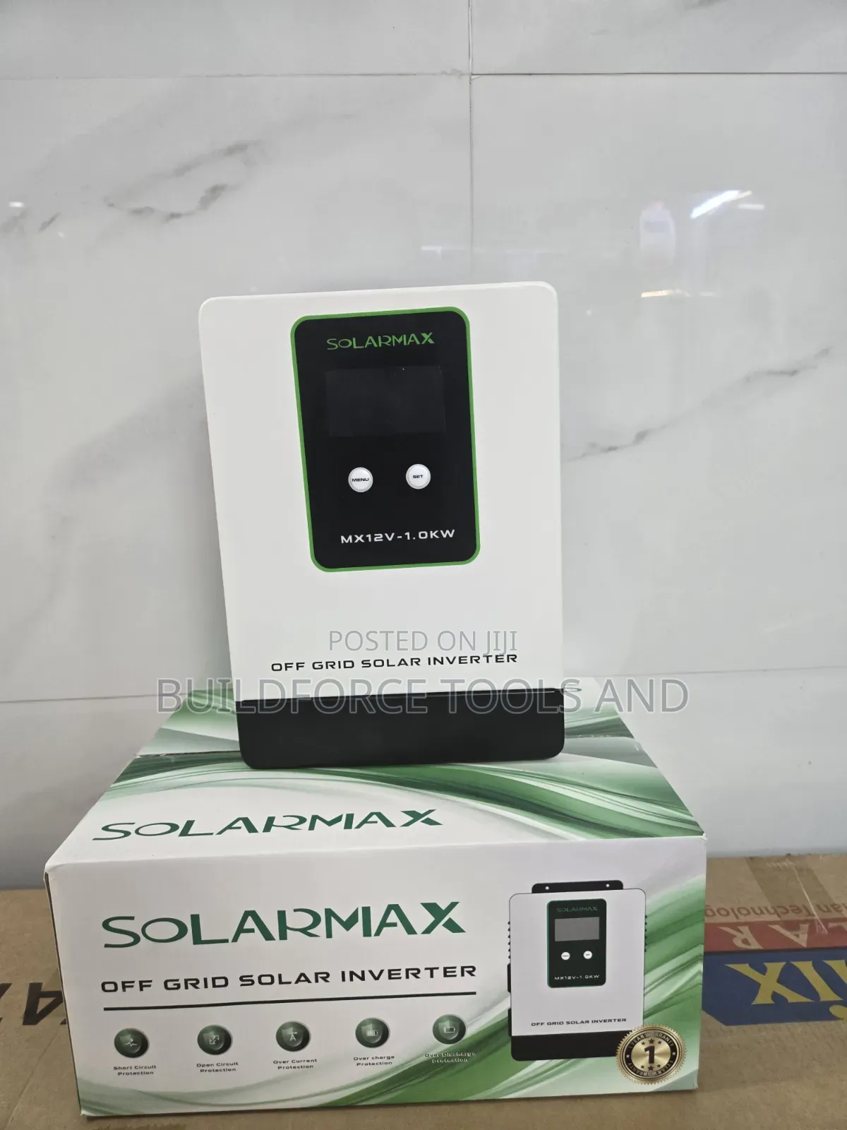 SOLARMAX MX12V-1.0KW Off-Grid Solar Inverter (1000W / 12V)