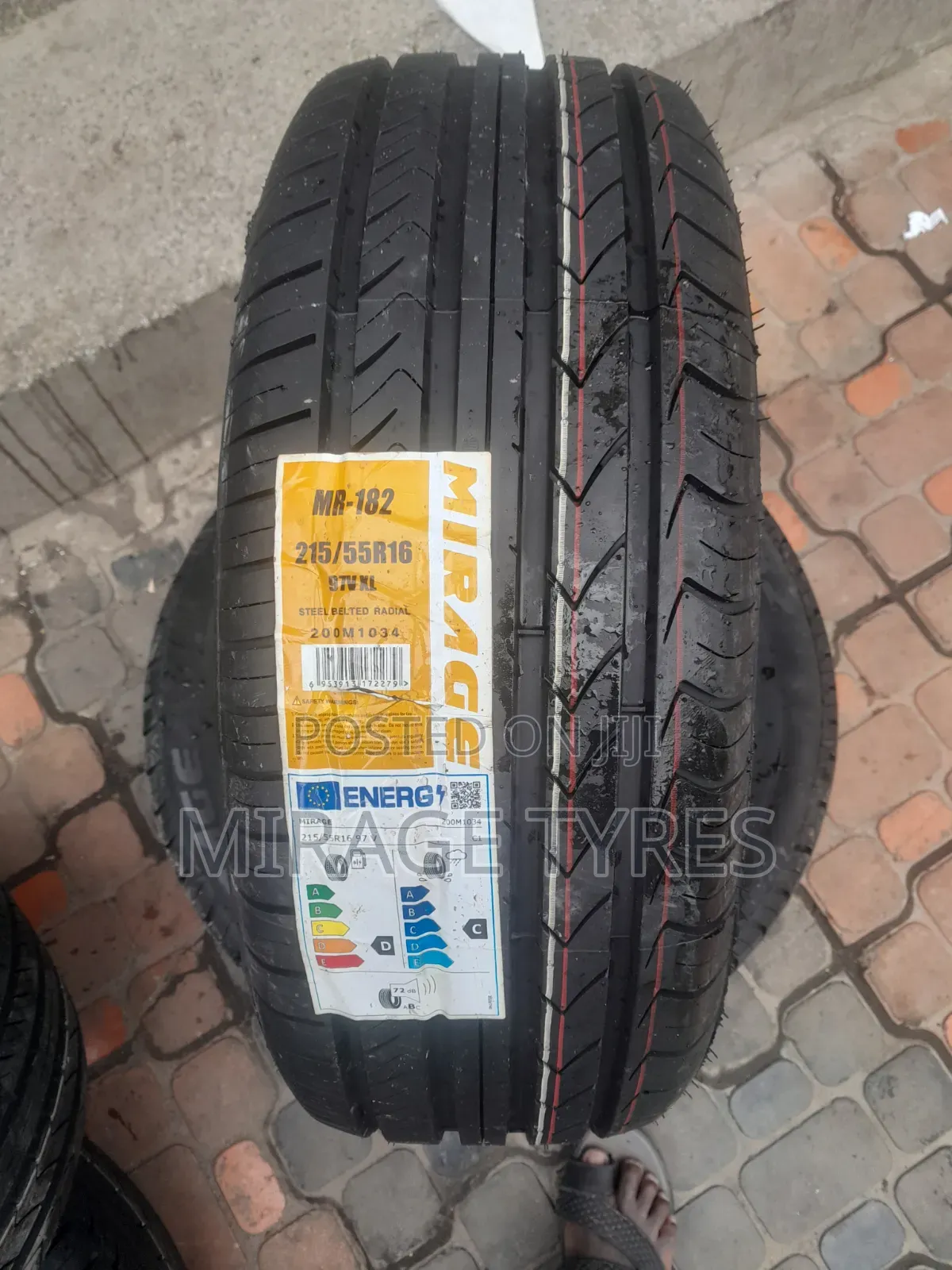 215/55r16 Mirage Tyres High-Quality Brand New
