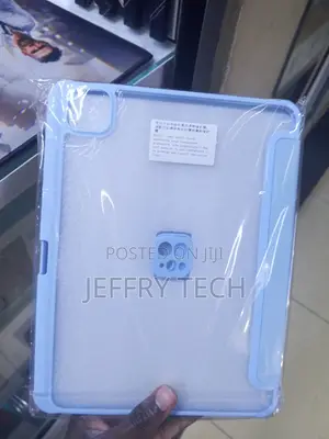 Light Blue Tablet Case for an iPad 11 With a Acrylic Back Shell