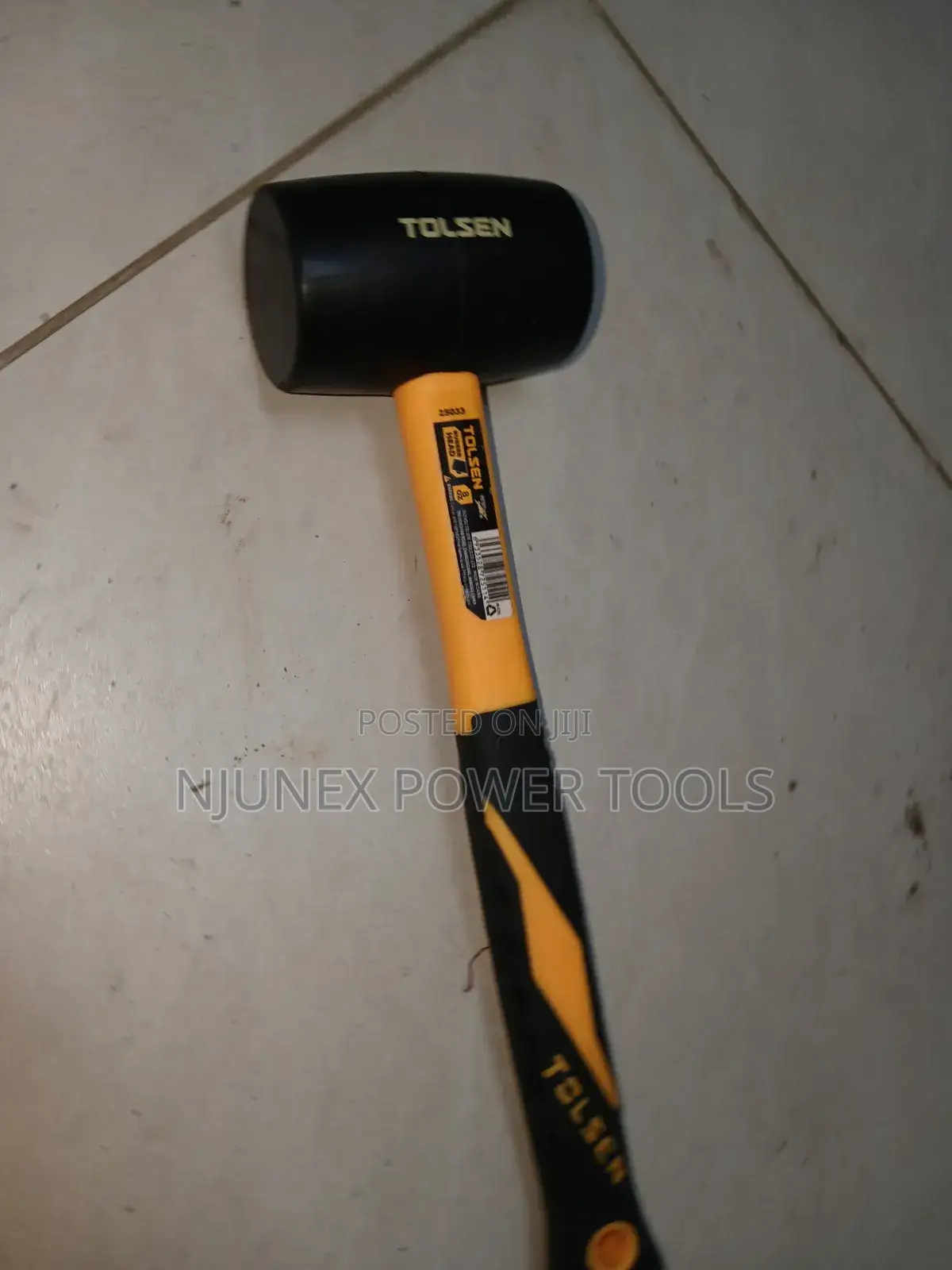 Black Tolsen Rubber Mallet 16Oz Fg