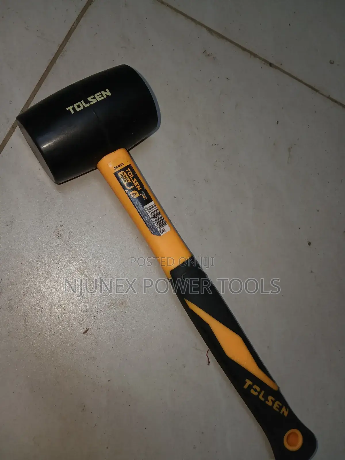 Black Tolsen Rubber Mallet 16Oz Fg
