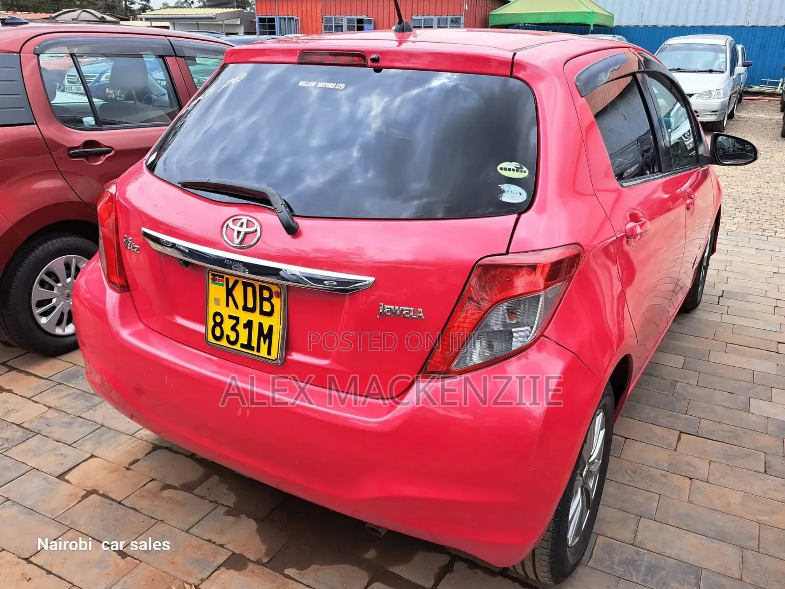Toyota Vitz 2013 Pink