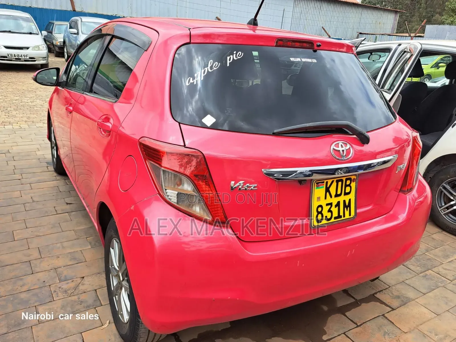 Toyota Vitz 2013 Pink