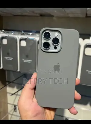 iPhone 15 Pro or iPhone 15 Pro Max in an Apple Silicone With MagSafe