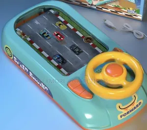 Kids Car Racing Adventure Game Set – Battery Powered Steering Track