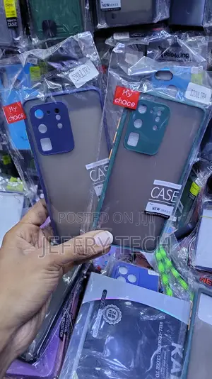 Series Translucent Smoke Cases for the Samsung Galaxy S20 Ultra