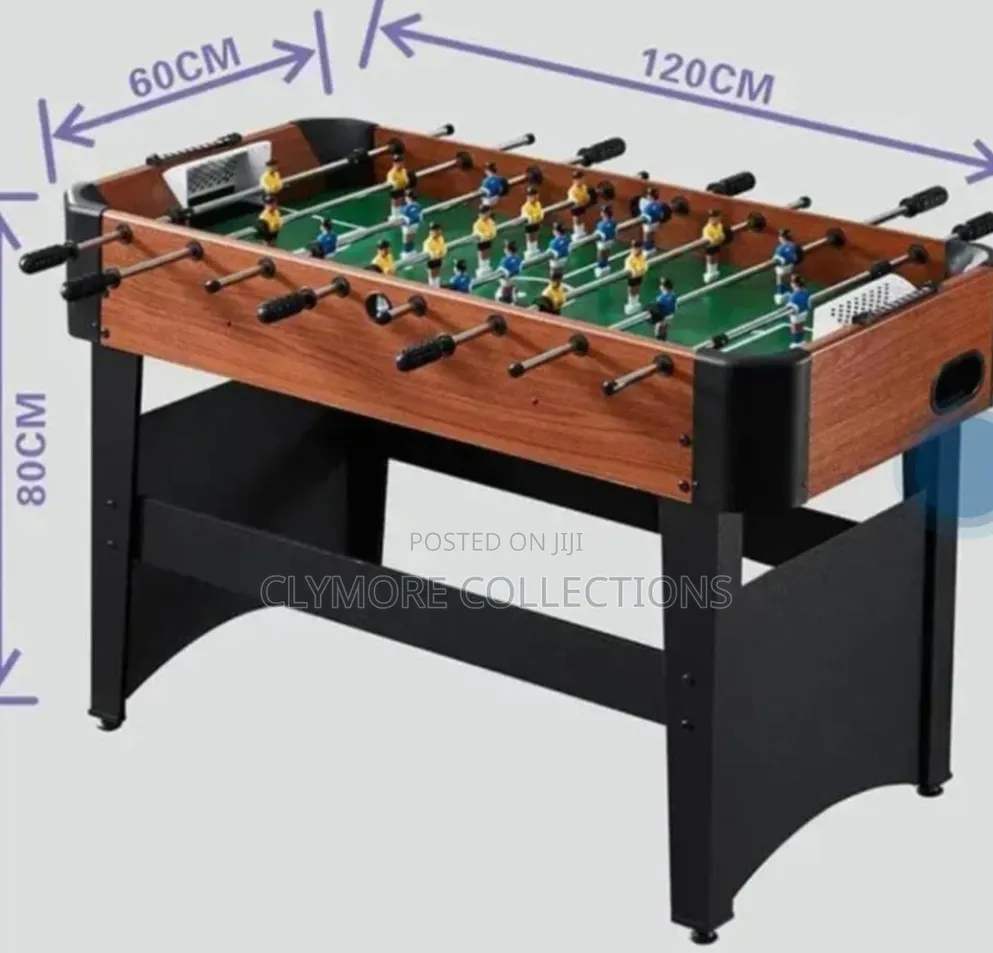 Big Foosball Table Game – Premium Family Soccer Table for Home Parties
