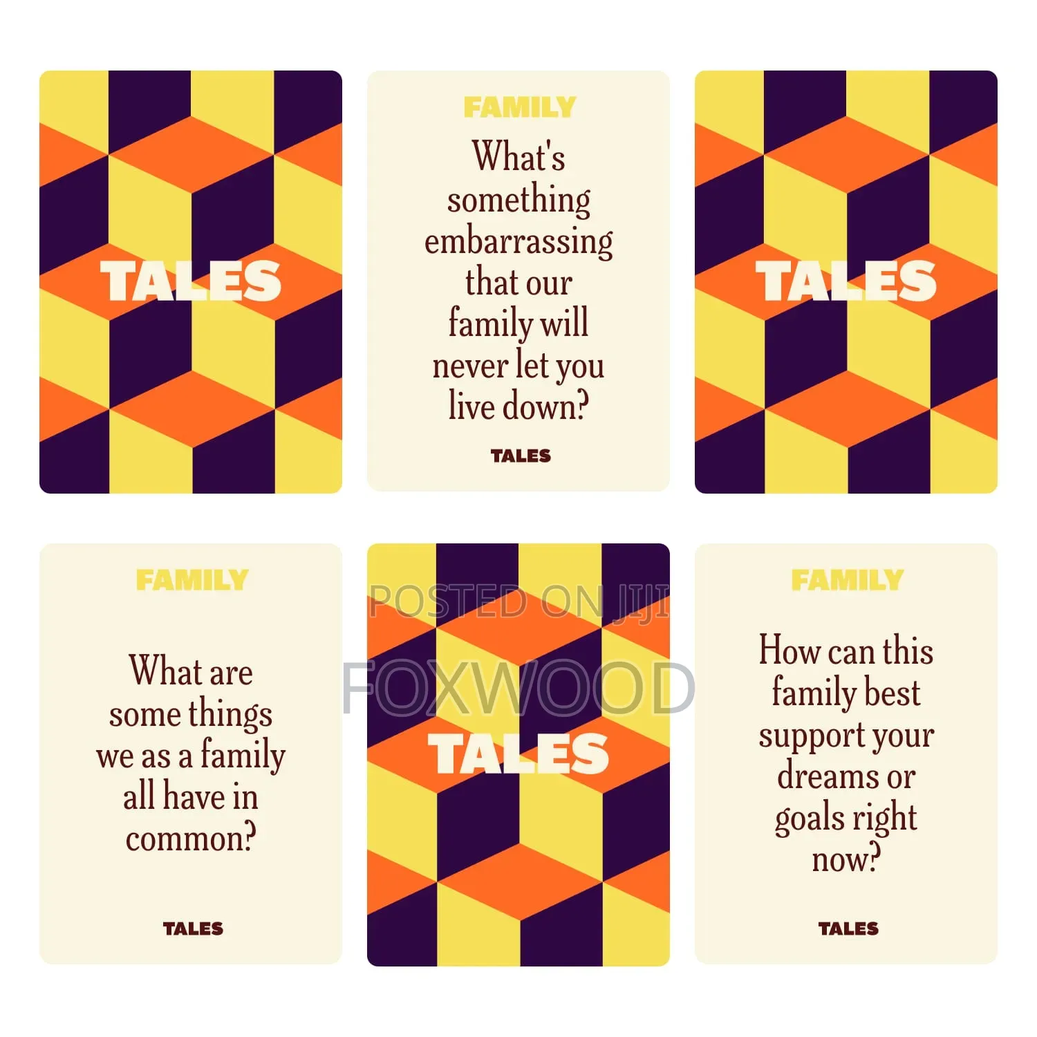 TALES Conversation Starter Cards Bundle, Family Couples 2pkts
