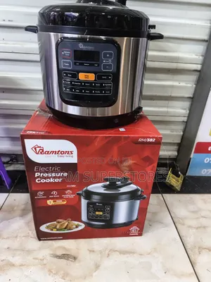 Ramtons 6ltrs Digital Pressure Cooker With Stainless Pot