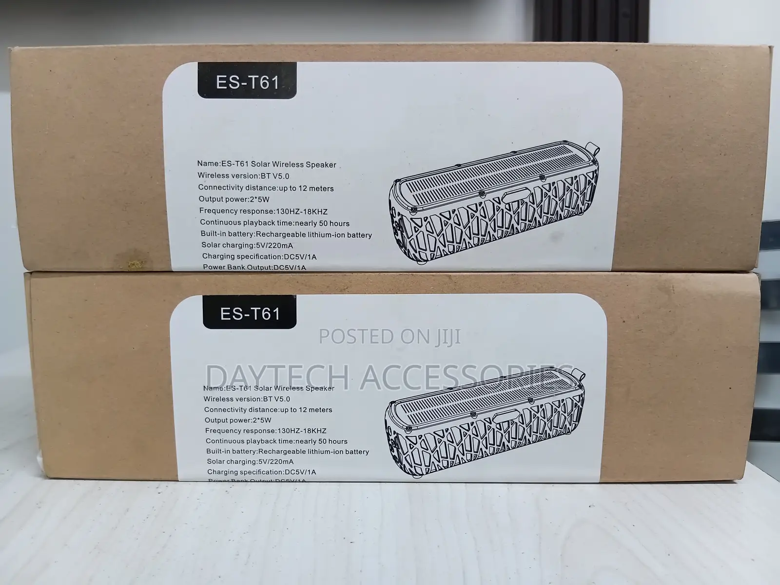 Es-T61 Solar Wireless Speaker