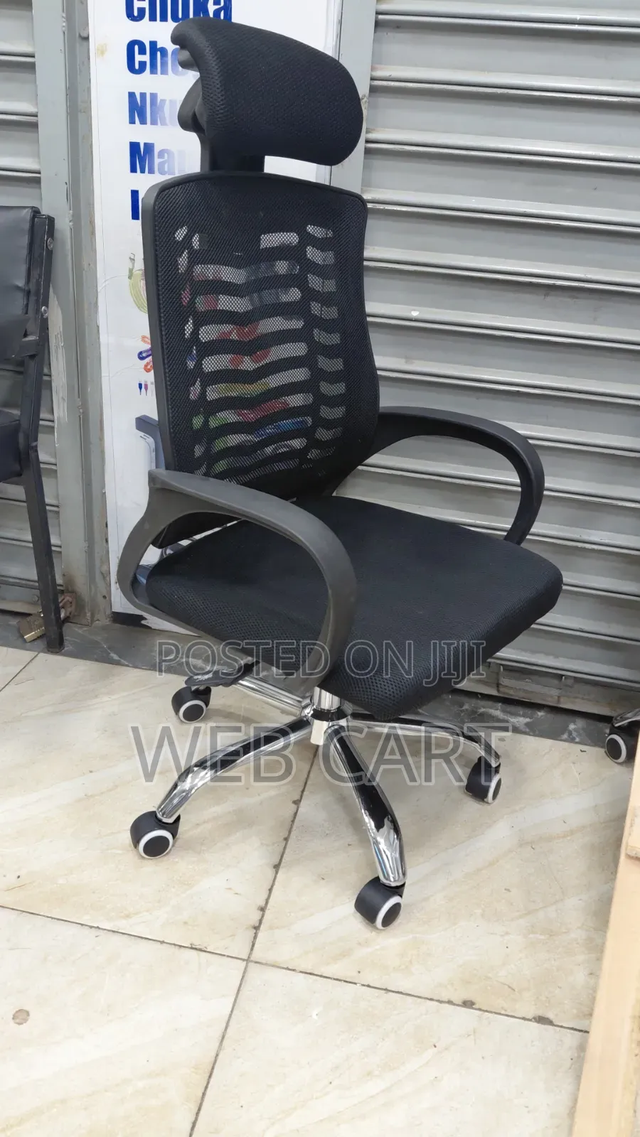 Ergonomic Mesh Office Chair With Headrest