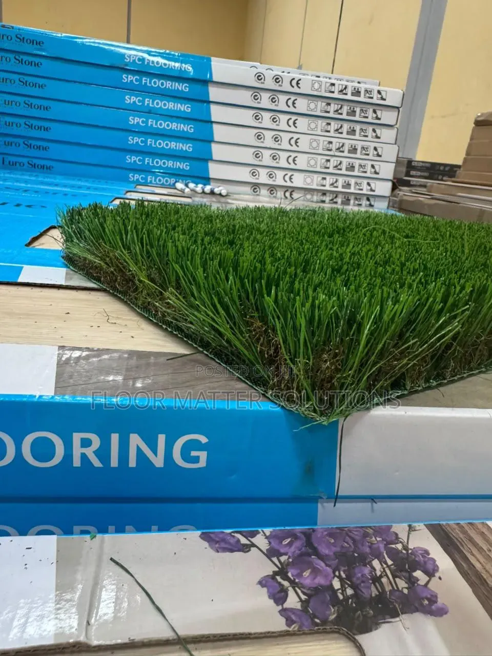 50mm Luxury Grass Coffee Brown