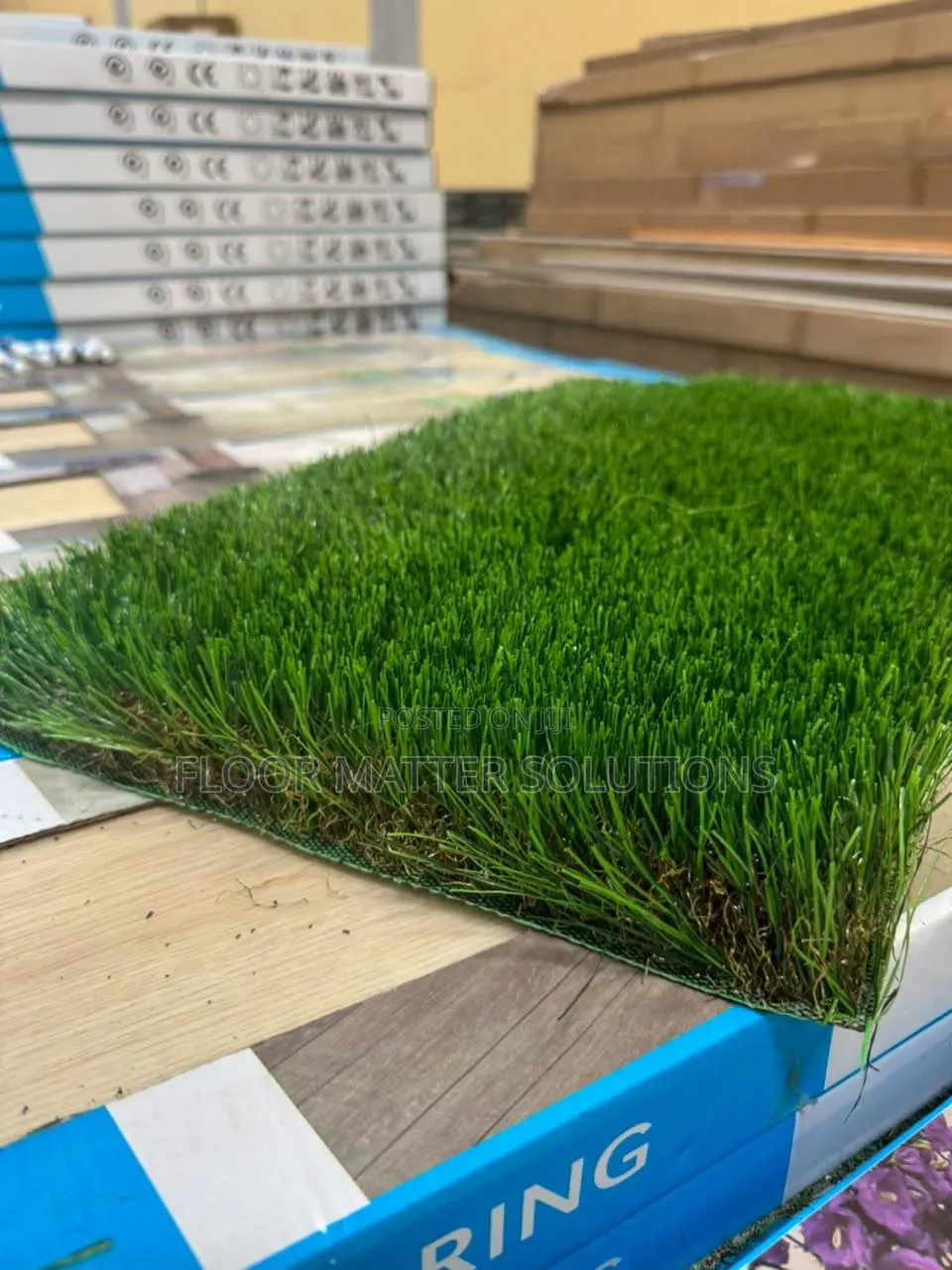 50mm Luxury Grass Coffee Brown
