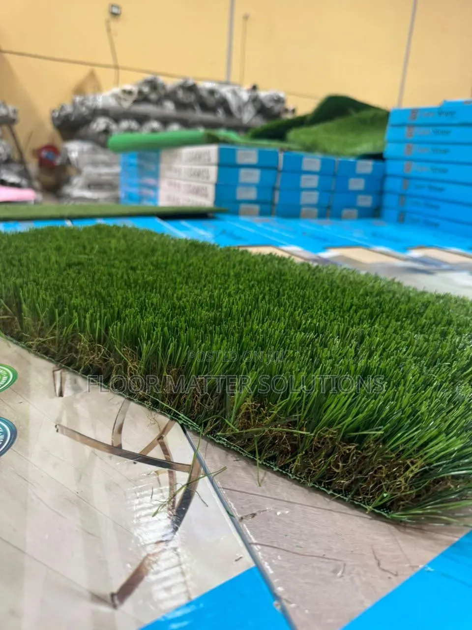 50mm Luxury Grass Coffee Brown