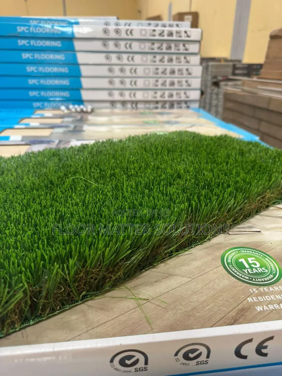 50mm Luxury Grass Coffee Brown