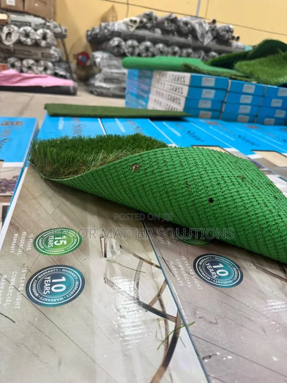 50mm Luxury Grass Coffee Brown