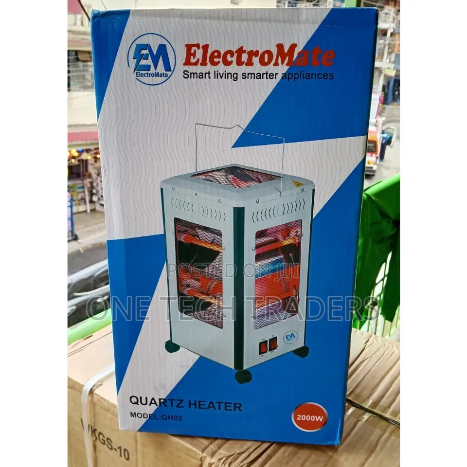 Electromate Square Quartz Room Heater