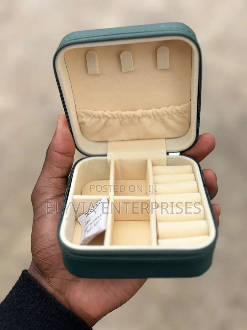 Dark Green Jewelry Box