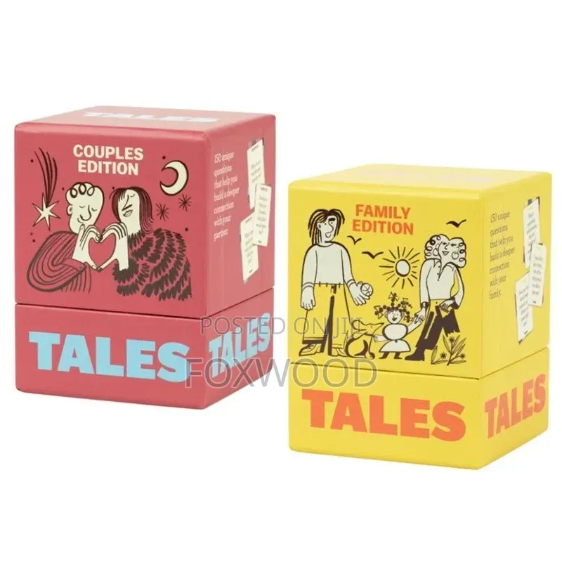 TALES Conversation Starter Cards Bundle, Family Couples 2pkts