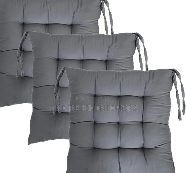 Grey Cushion Chair Pads