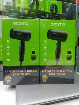 Oraimo SwiftDry 2 Foldable 800W Efficient Hair Dryer