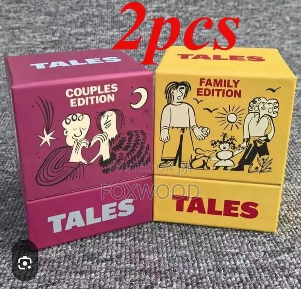 TALES Conversation Starter Cards Bundle, Family Couples Editions,