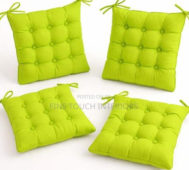 Modern Padded Chair Cushions - main view