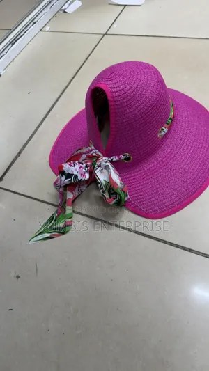Hot Pink Lampshade Summer Hats at 600