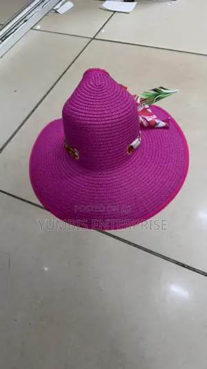 Hot Pink Lampshade Summer Hats at 600