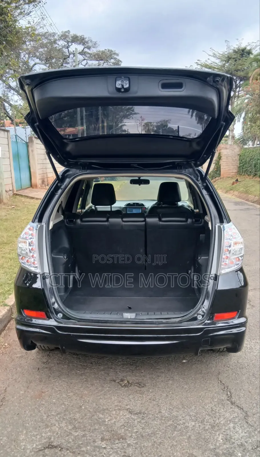 Honda Fit Shuttle 2013 Black