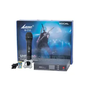 Soundmaster Lane U711 Handheld Wireless Microphone 1 Year Warranty