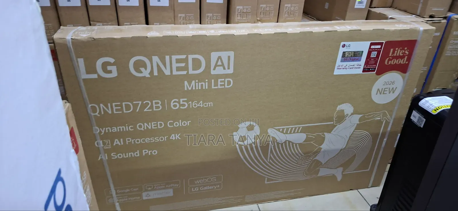 LG 65inch Qned72 Mini Led Ai Smart Television – 65qned72b6