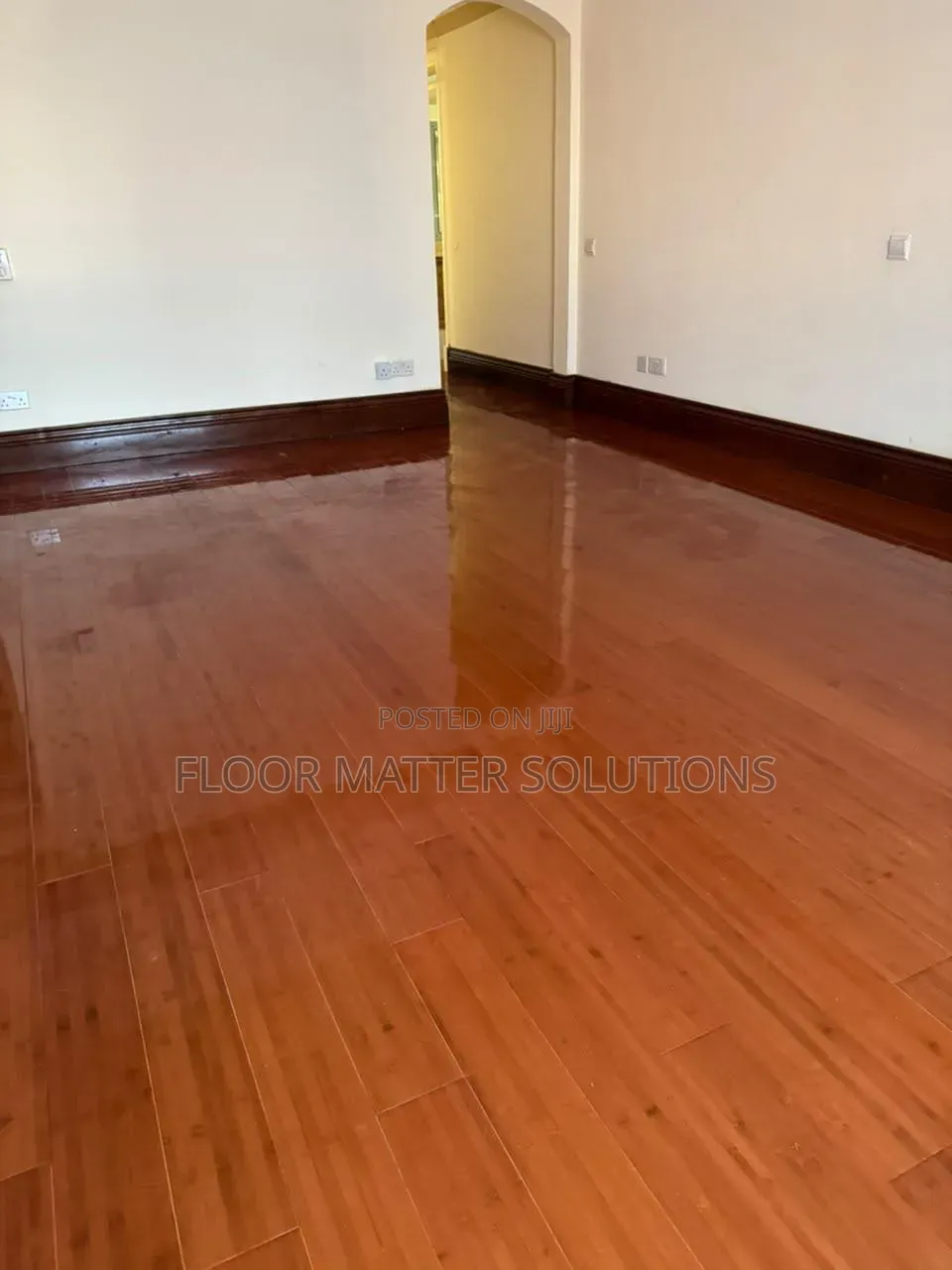 Bamboo Floor Polished