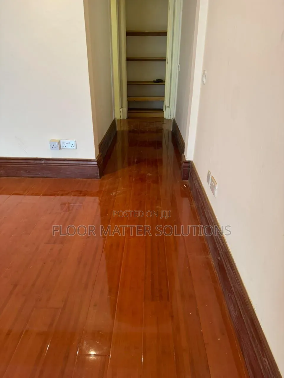 Bamboo Floor Polished