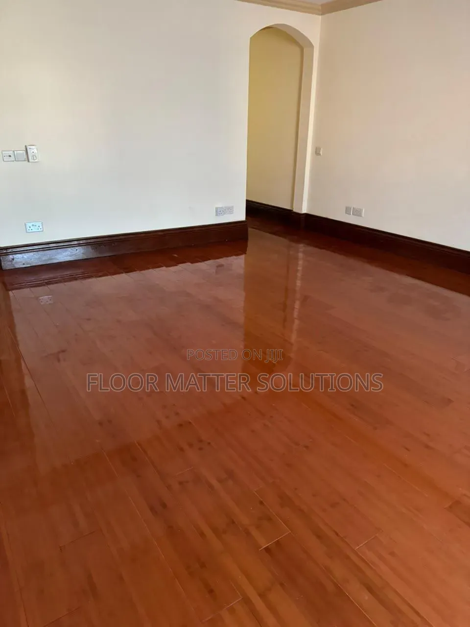 Bamboo Floor Polished