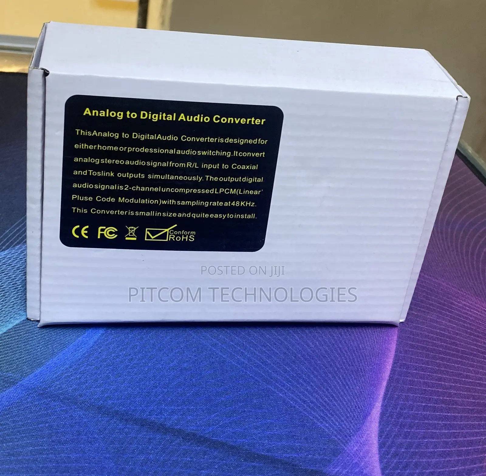 Analog to Digital Audio Converter
