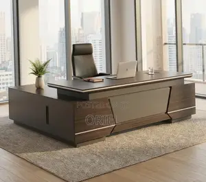 2.4m Modern L-Shaped Executive Desk : Executive Table