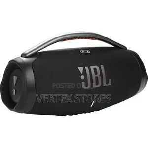 JBL Boombox 3 Bluetooth Speaker – Black