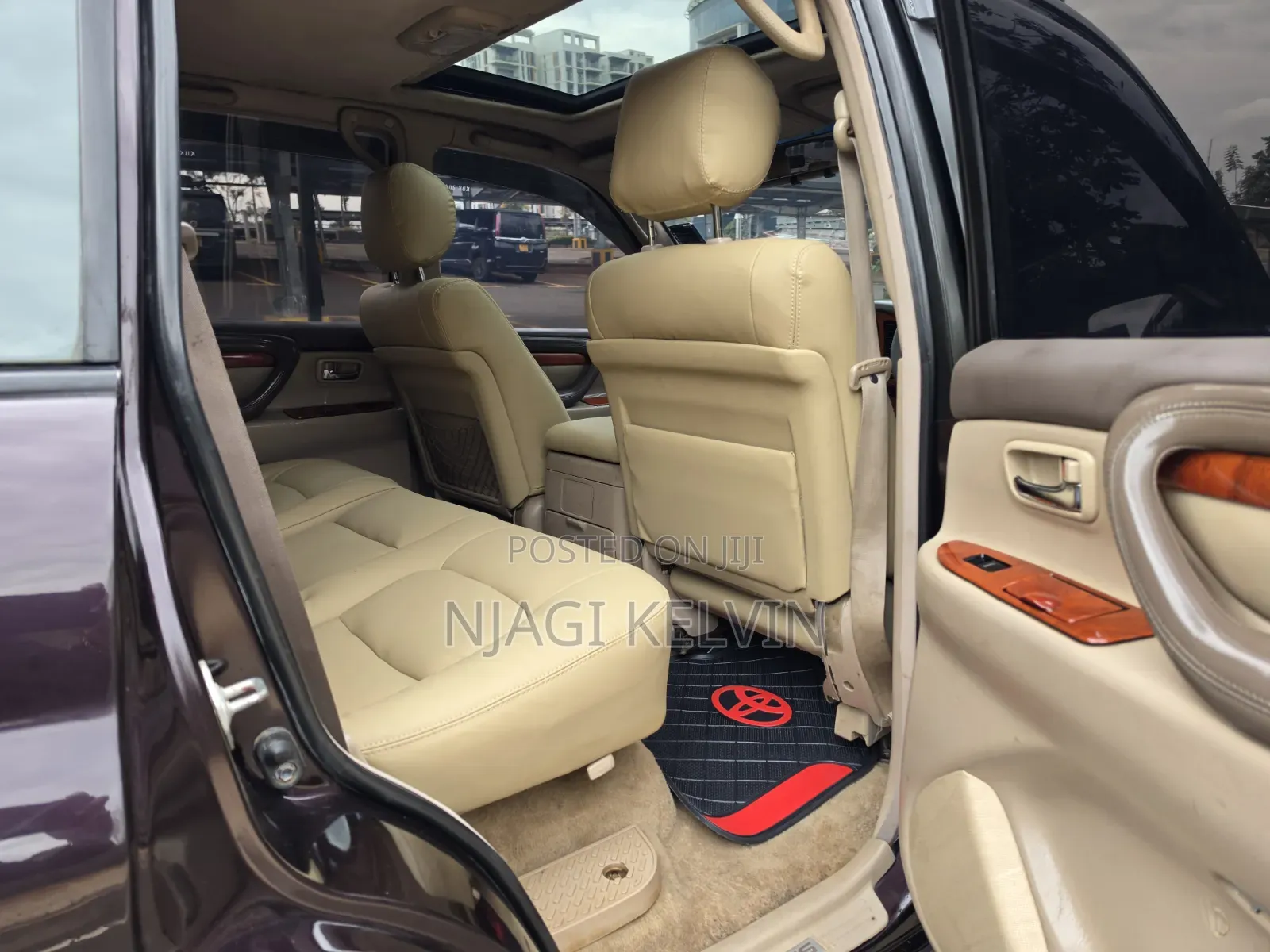 Toyota Land Cruiser Cygnus 4.7 2005 Burgundy