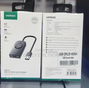 Ugreen Cm129 USB-a External Stereo Sound Adapter