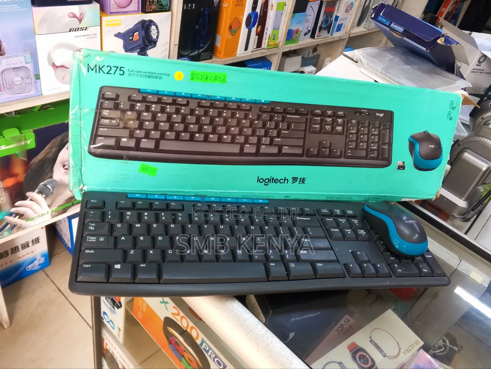 Logitech MK275 Wireless Standard Gaming Keyboard