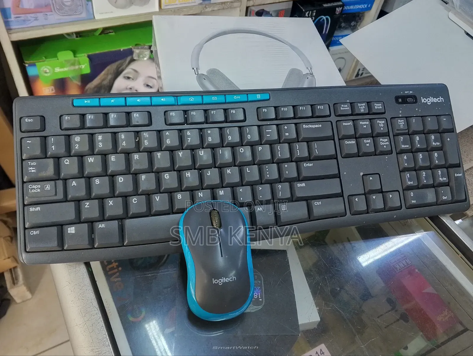 Logitech MK275 Wireless Standard Gaming Keyboard