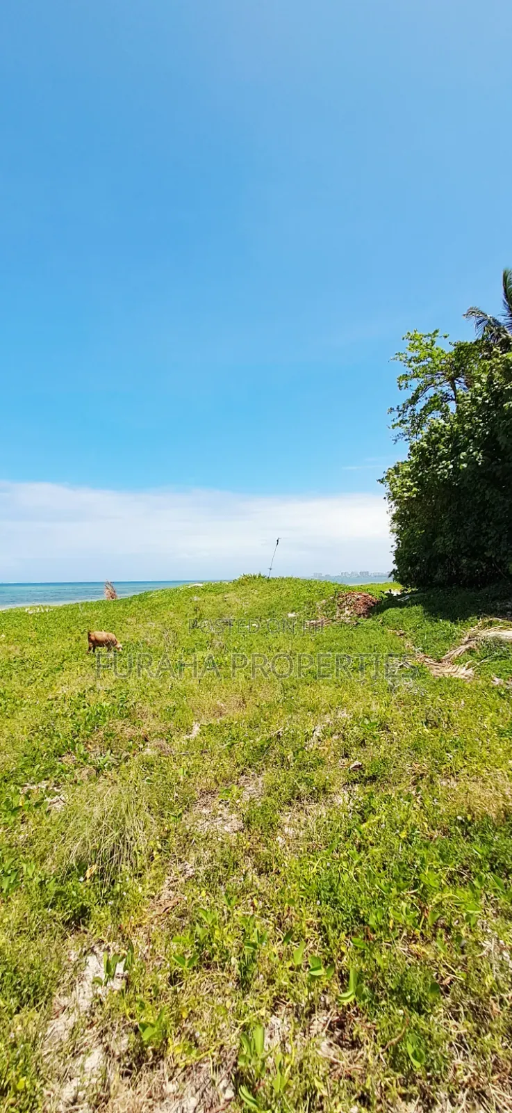For Sale 1 Acre Beach Land Bamburi