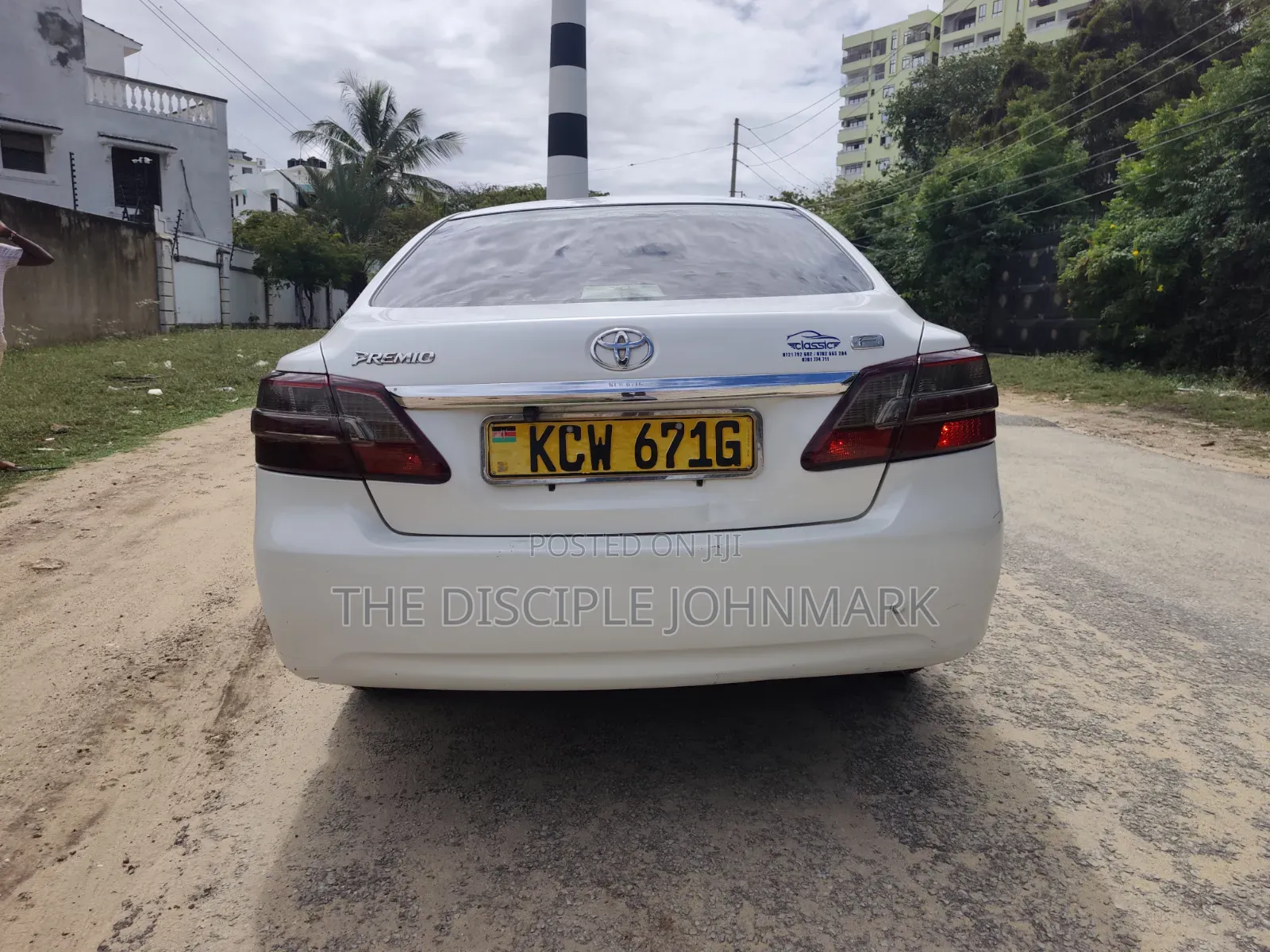 Toyota Premio 2012 White
