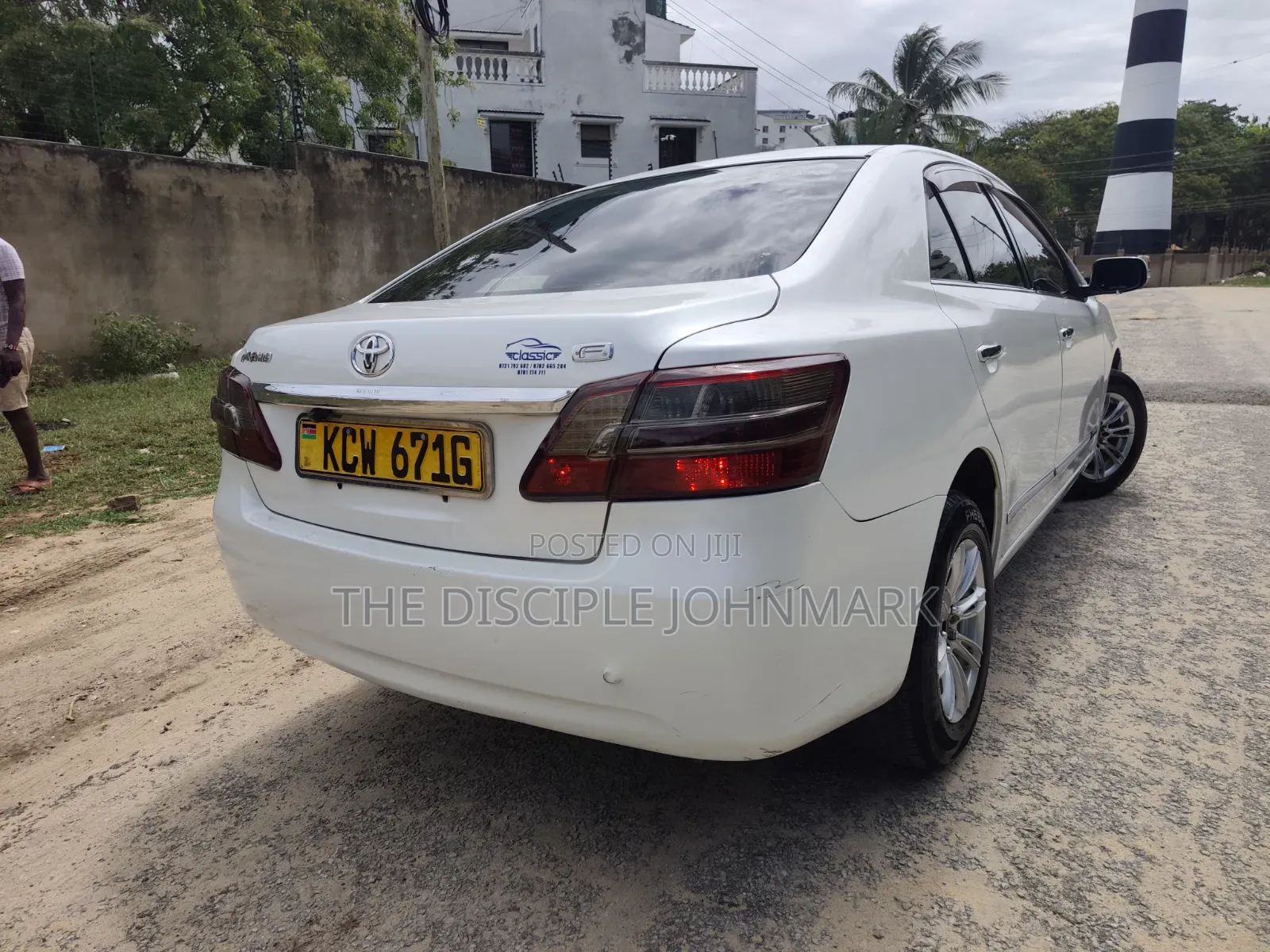 Toyota Premio 2012 White