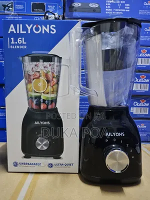 Ailyons 2 in 1 Blender With Grinder 1.6l