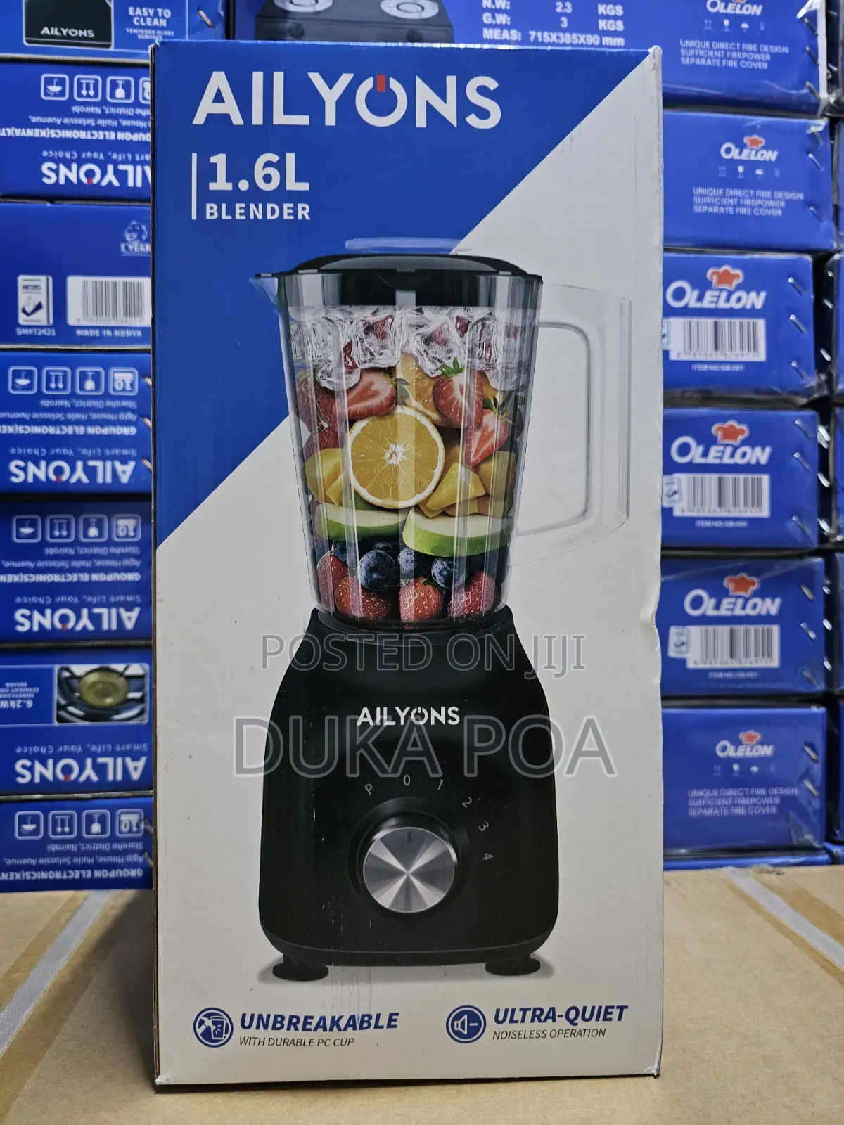 2 in 1 Blender Ailyons Knob Blender
