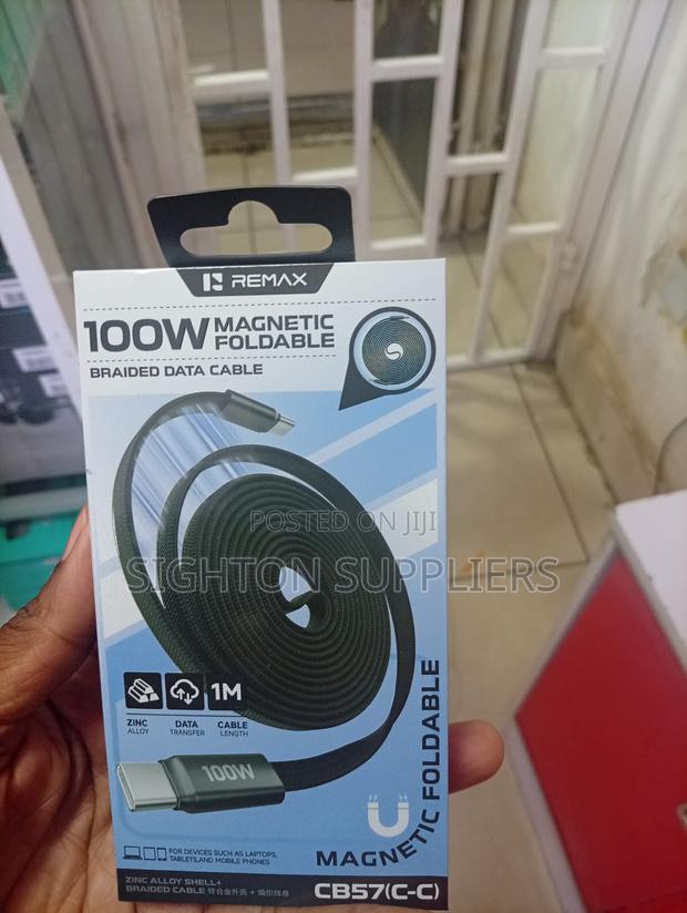 REMAX 100W Magnetic Foldable Data Cable - thumbnail 2